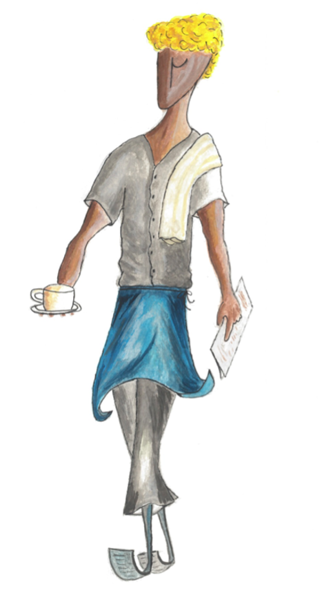 A member of The Barista Bureau